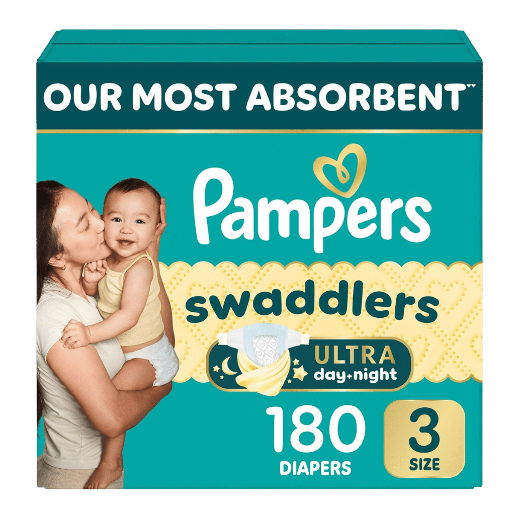 Pampers Swaddlers Ultra Diapers Size 3 180 ct buy online USA - 1